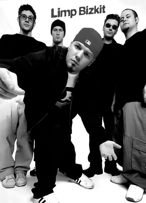 Limp Bizkit Aesthetic, Limp Bizkit Poster, Limp Biscuit, Aries Things, Wes Borland, Fred Durst, Apartment Wall Art, Room Music, Rock Band Posters