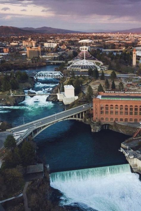 Spokane's long awaited Riverfront skatepark is on track to be open in the Spring of 2021. Spokane Valley Washington, Downtown Spokane, Riverfront Park, Evergreen State, Spokane Washington, Park Trails, College Town, Spokane Wa, New Location