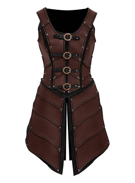 dnd 5e - What is "metal armor"? - Role-playing Games Stack Exchange Studded Leather Armor, Dress Armor, Leather Armour, Elf Warrior, Costume Armour, Female Armor, Leather Armor, Vintage Punk, Leather Corset