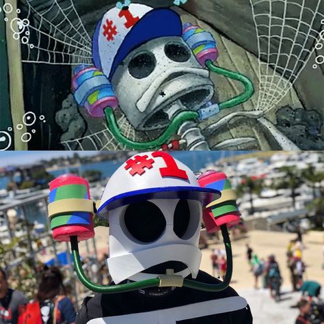 https://www.instagram.com/p/B0J8orLnWNi/?igshid=1nmekaip0b23m Smitty Werbenjagermanjensen, Spongebob Outfit, Spongebob Birthday Party Decorations, Spongebob Halloween, Spongebob Birthday Party, Tim Burton Characters, Spongebob Birthday, Spongebob Funny, Sponge Bob