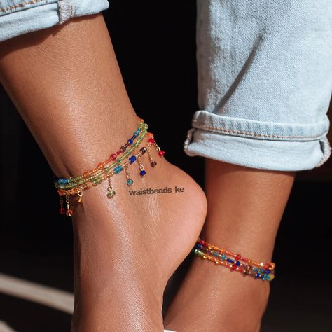 Turquoise anklet