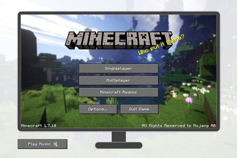 From Webflow: "A fun little project to showcase the flexibility of Webflow. Recreation of the classic Minecraft starting screen, button sounds and background music included." Gaming Minecraft, Webflow Templates, Start Screen, Minecraft Games, Minecraft 1, Background Music, Free Sites, Minecraft, Gaming