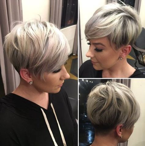 Sassy Undercut Pixie with Bangs New Short Haircuts, Edgy Pixie Cuts, Edgy Pixie, Short Haircut Styles, Undercut Pixie Haircut, Best Pixie Cuts, Undercut Pixie, Short Pixie Haircuts, Short Pixie Cut