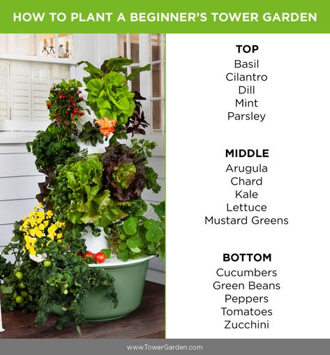 Let’s Get Growing! Plan Your Tower Garden! | Grow Your Health Gardening Garden Planting Plan, Juice Plus Tower Garden, Grow Tower, Hydroponic Farming, Hydroponics Diy, Hydroponic Growing, Plants Growing, Planting Plan, Tower Garden