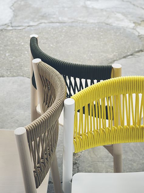 Rope Chair, Woven Chair, Woven Furniture, Diy Furniture Easy, Collection Design, Contract Furniture, Design Diy, Furniture Chair, Furniture Makeover