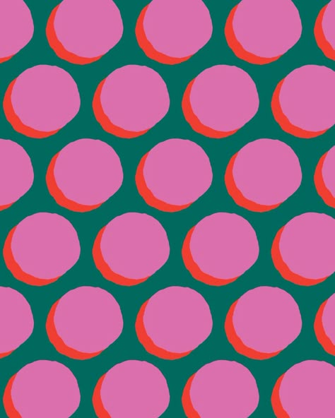 Some 3D dots for you and for me ❤️ #wallpaper #peelandstickwallpaper #spoonflowerartist #interiordesign #boldpattern #summeraesthetic #boldcolors Green Polka Dot Wallpaper, Polka Dot Wallpaper, Pink And Green Wallpaper, Tufting Rug, Dot Wallpaper, Personalized Coloring Book, Me Wallpaper, Funky Patterns, Polka Dots Wallpaper