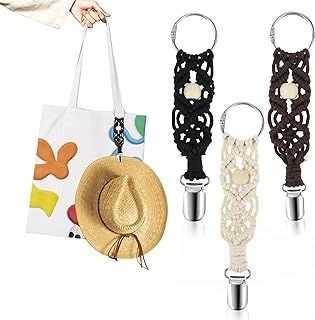 Amazon.com: Travel Accessories For Women Hat Clip For Travel, Travel Accessories For Women, Must Have Travel Accessories, Travel Knitting, Knitting Hat, Bag Knitting, Hat Holder, Hat Clip, Travel Hat