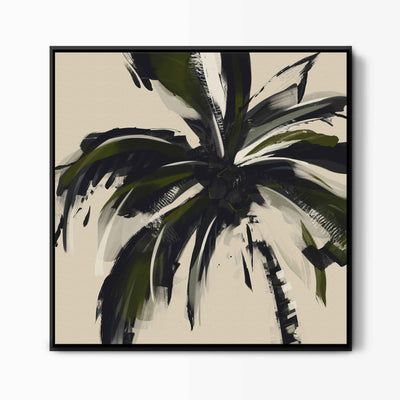 Palm Tree Artwork, Oversized Canvas Wall Art, Palm Trees Painting, Palm Tree Art, Tropical Wall Art, The Palms, Abstract Canvas Wall Art, Framed Abstract, Large Canvas Art