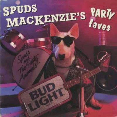 Remember Spudz Mackenzie?  ~D~ Spud Mckenzie Dog, 90s Memories, Back In My Day, English Bull Terriers, School Memories, I Remember When, English Bull, Bud Light, The Good Old Days