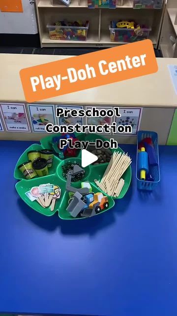 Preschool Vibes on Instagram: "This week at our Play-Doh Center, we're diving into transportation fun! 🚗✨ With freebie street signs from my website, black playdough, and transportation-themed cutter sticks, stones, and cars, the possibilities for creative play are endless. Check it out and get ready for a week full of imaginative adventures! 🌟🛣️" Preschool Vibes, Preschool Construction, Construction Play, Transportation Preschool, Sensory Bags, Construction Zone, Building Concept, Preschool Theme, Construction Vehicles