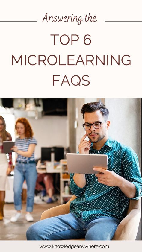 Let's start at the basics with Microlearning 101 - here are a few top microlearning FAQ's, as well as their answers. This blog includes: a microlearning definition, benefits, formats microlearning takes on, examples, implementation, and how-to track. Follow for more HR ideas to build better employee onboarding, efficient eLearning, and stronger human resource management. Microlearning Examples, Micro Learning, Hr Ideas, Employee Onboarding, Good Employee, Human Resource, Resource Management, Best Practices, Human Resources