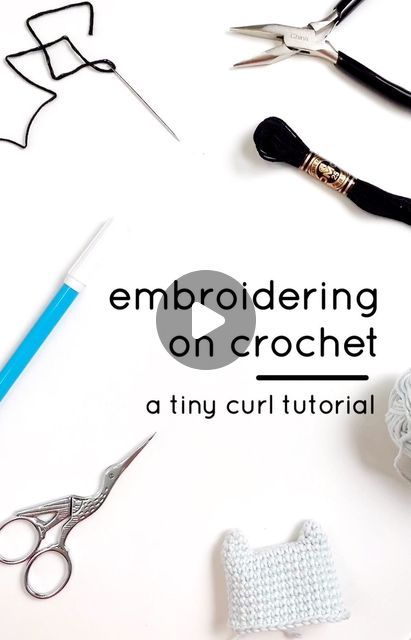 727 likes, 41 comments - tinycurl on July 24, 2019: "Do you want to give your amigurumi loads of personality? Then try your hand at embroidery! This video takes you through my process for embroidering faces on crochet, including all the supplies I use and some secret tips! 👏 #crochettip #crochet #amigurumi #amigurumipattern #crochetpattern #embroidery #crochettutorial #tutorial #howto #crochethowto #tinycurl #tinycurlpattern #handmadetoy #handmade #crafttutorial #crafter". Tiny Curls, Curl Tutorial, Curl Pattern, Craft Tutorial, Handmade Toys, Crochet Tutorial, Amigurumi Pattern, Crochet Amigurumi, Crochet Patterns