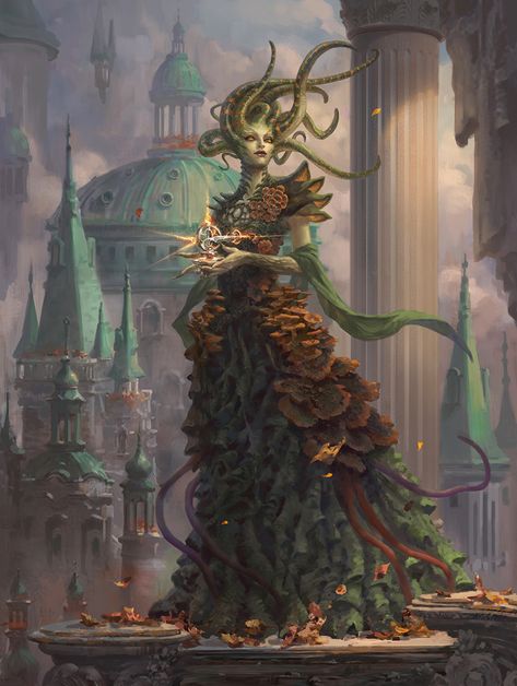 Mtg Art, Fantasy Races, Monster Concept Art, Arte Fantasy, Magic Art, Wizards Of The Coast, Fantasy Rpg, Fantasy Artwork, Magic The Gathering