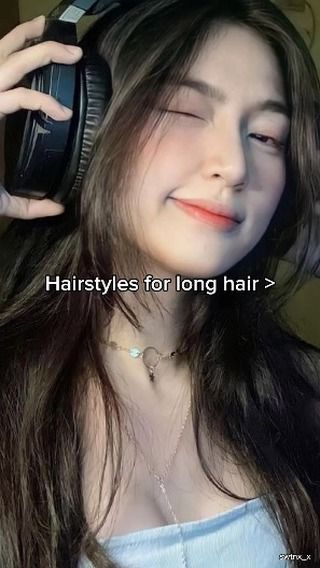 Aesthetic Hairstyles For School, Friendship Aesthetics, 2023 Hairstyles, Instagram Hairstyles, Aesthetic Friends, Friends Aesthetic, Long Straight Hair, Hairstyles For Long Hair, Korean Hairstyle