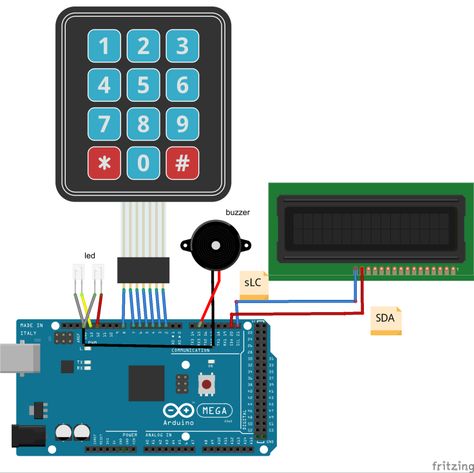 Arduino Lcd, Arduino Projects Diy, Diy Arduino, Arduino Programming, Iot Projects, Diy Tech, Raspberry Pi Projects, Pi Projects, Electrical Projects