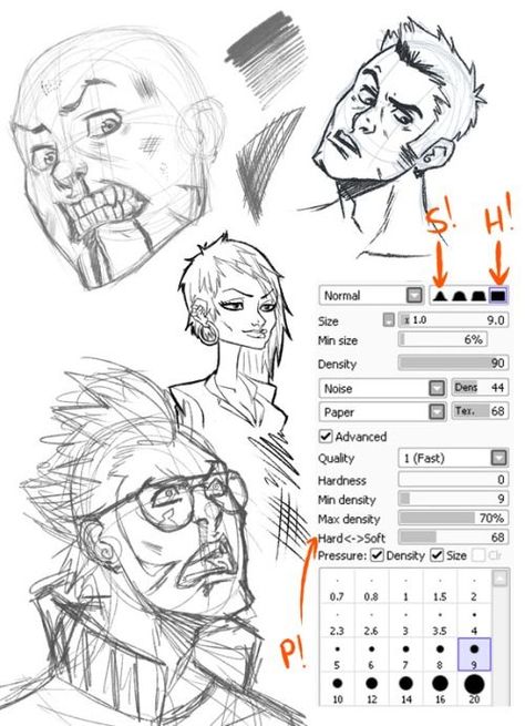 Sai Sketch Brush at PaintingValley.com | Explore collection of Sai Sketch Brush Firealpaca Brushes, Paint Tool Sai Tutorial, Sai Brushes, My Classmates, Pencil Tool, Art Help, Brush Drawing, Paint Tool Sai, Art Apps