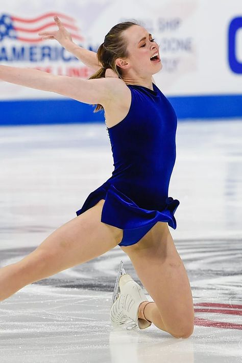 Mariah Bell Figure Skater, Mariah Bell, Us Figure Skating, Rainbow Dresses, Hot Figure, Skating Costumes, Beijing Olympics, Figure Skating Costumes, Us Olympics