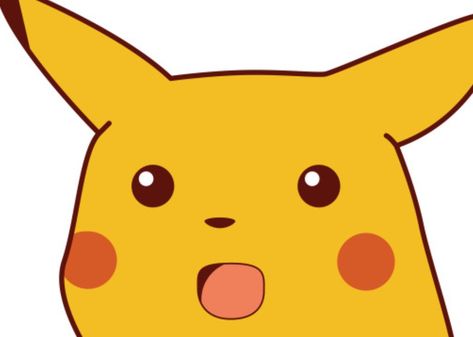 Epic Surprised Pikachu Meme, Pokemon Surprised Pikachu Face, Shocked Pikachu Face, Pikachu Face Template, Watch Faces Background, Pikachu Meme, Surprised Pikachu, Pikachu Face, Surprise Face, Face Template