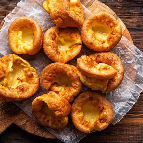 Easy Yorkshire Pudding Recipe - An Edible Mosaic™ Easy Yorkshire Pudding, Jalapeno Vinaigrette, Salad With Jalapeno, Easy Yorkshire Pudding Recipe, Chocolate Weetbix Slice, Yorkshire Pudding Batter, Dutch Oven Pot Roast, Yorkshire Pudding Recipe, Oven Pot Roast