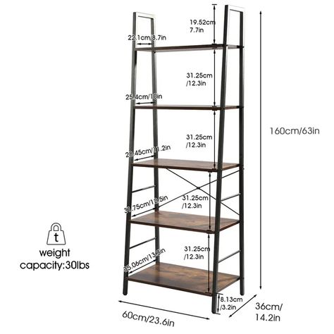 Iron Ladder, Rustic Ladder Shelf, Metal Ladder, Rustic Ladder, Ladder Bookshelf, Bookshelf Organization, Ladder Rack, Shoe Rack Organization, Frame Shelf