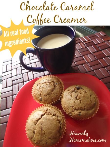 Diy White Chocolate Coffee Creamer, Carmel Creamer Diy, Chocolate Caramel Creamer, Diy Coffee Creamer Caramel, Homemade Chocolate Caramel Coffee Creamer, Homemade Low Calorie Coffee Creamer, Chocolate Caramel Coffee Creamer, Caramel Coffee Creamer Recipe, Bread Beckers