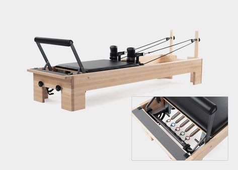 Studio Reformer® Manifesting List, Pilates Machine, Reformer Pilates, Pilates Equipment, Home Workout Equipment, Timber Construction, Exercise Equipment, Pilates Studio, Home Gym Equipment