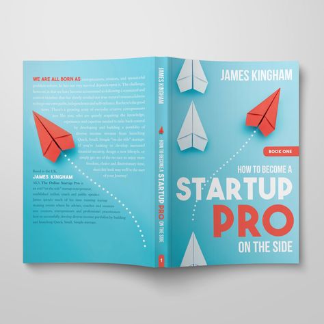 Startup Pro in Book cover Design Inspiration by Lance Buckley #DesignHill #GraphicDesign #LogoDesign #BookCover Education Book Cover Design, Guide Cover Design, Handbook Cover Design, Business Book Cover Design, Entrepreneurship Books, Startup Design, Creative Book Cover Designs, Tech Books, School Book Covers