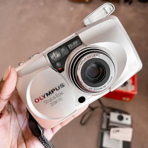 Point and Shoot film camera Olympus Stylus, Point And Shoot Film Camera, Point And Shoot Camera, Shoot Film, Film Cameras, Christmas 2024, Film Camera, Photography Inspo, Digital Photography