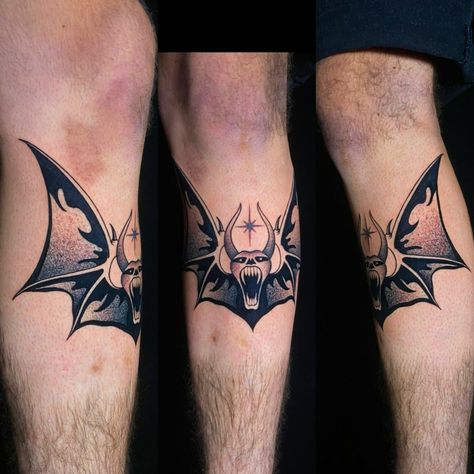 Ozzy Osbourne Bat Tattoo, Ozzy Bat Tattoo, Ozzy Tattoo Ideas, Ozzy Osbourne Tattoo Ideas, Ozzy Bat, Ozzy Osbourne Tattoo, Ozzy Osbourne Bat, Metal Tattoos, Ozzy Tattoo