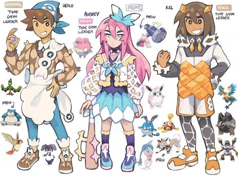 @mozzaremi Ghost Type Gym Leader, Basil Aubrey, Pokemon Trainer Outfits, Fairy Type Pokemon, Pokemon Gym Leaders, Ghost Type Pokemon, Pokemon Clothes, Ghost Pokemon, Pokemon People