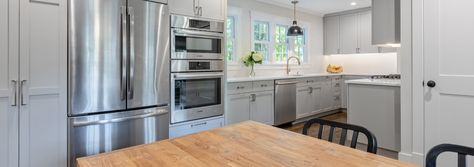 5 Tips for Combining a Kitchen and Dining Room in Your Next Remodel Open Kitchen Layout, Open Kitchen Layouts, Dining Room Layout, Remove Wall, Wall Removal, Remodeling Trends, Dining Room Remodel, Dining Room Combo, Kitchen And Dining Room