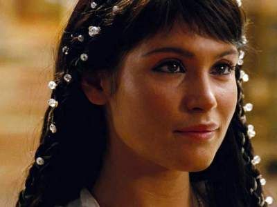 Gemma Arterton wears a gorgeous lace cape and has amazing hair in 'Prince of Persia' as Princess Tamina Princess Tamina, Prince Of Persia Movie, Gemma Arteton, Gemma Artenton, Skin Changer, Sands Of Time, Prince Of Persia, Gemma Arterton, Jake Gyllenhaal