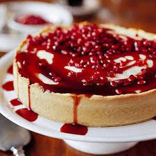 Image result for pomegranate cheesecake marcella Pomegranate Cheesecake, Creamy Cheesecake Recipe, Cheesecake Desserts Recipes, Pomegranate Sauce, Sweet Appetizer, Pomegranate Recipes, Easy Cheesecake Recipes, Cheesecake Desserts, Easy Cheesecake