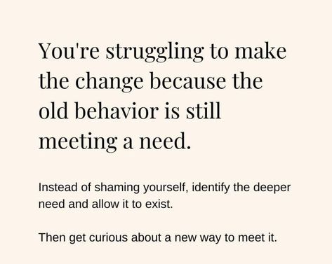 Sometimes we need to be honest and explore why we continue to go back to old habits. Ask yourself, what need is this behavior meeting? But no matter where you are on your journey, there is hope. Change is possible! #fmf #mentalHealth #behavior #MH #Counseling #Psychology Practicing Self Love, There Is Hope, Counseling Psychology, Ask Yourself, To Be Honest, Mental And Emotional Health, Self Care Activities, Healing Quotes, Be Honest