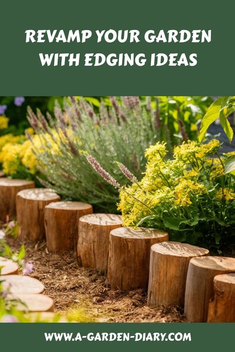 Explore a curated collection of 15 modern garden edging concepts to elevate the look of your outdoor area. Be prepared to be amazed by the array of visually appealing choices that are available for you to discover and implement in your own garden landscape. Landscape Edging Ideas, Lawn Edging Ideas, Concrete Edging, Patio Edging, Stone Edging, Garden Edging Ideas, Steel Edging, Raised Patio, Metal Edging