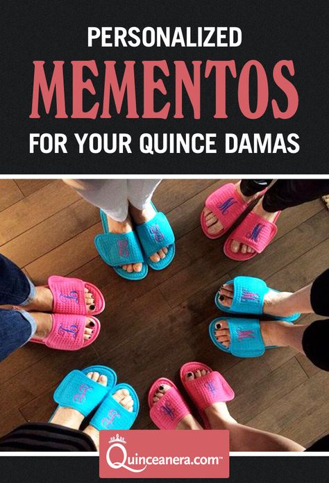 For a sweet token of appreciation, take a look at these Quince mementos for your favorite chicas: - See more at: http://www.quinceanera.com/accessories/personalized-mementos-quince-damas/?utm_source=pinterest&utm_medium=social&utm_campaign=article-113015-es-accessories-personalized-mementos-quince-damas#sthash.ym8i0kDU.dpuf Quince Damas Gift Ideas, Quince Dama Gifts, Quince Court Gift Ideas, Thank You Gifts For Damas Quince, Memories For Quinceanera, Personalized Quinceanera Favors, Quinceanera Chambelanes, Quince Court, Quinceanera Court