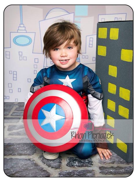 Superhero Mini Session. Children. Captain America. Rhian Pieniazek Photography. Mini Session, Captain America, Photography, Fictional Characters