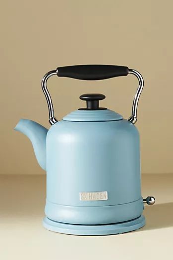 Kitchen Appliances | Anthropologie Quintessentially British, Sky Fit, Water Kettle, Spring Table, Dream Spaces, Tea Kettle, British Design, Electric Kettle, Drip Coffee Maker