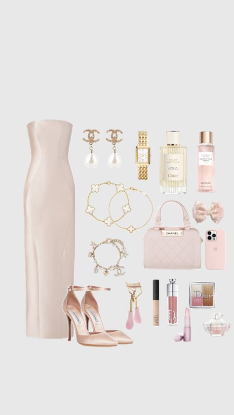 #🎀 #🩷 #pingirl #pinkporche #outfit #event #followme #follow4me #follow4follow #pinterest #aestethic #outfit #fit #benimneçıkar #dior #chanel #birken #audi #victoriassecret #bombshell #libre First Date Outfit, Rich Outfits, Simple Evening Dress, Money Dress, First Date Outfits, Modesty Outfits, Date Outfit, Elegant Dresses Classy, Wedding Attire Guest