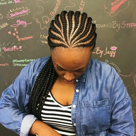 @_j.kimble 😍😍 #Cornrowbraids . . . #follow @ghanaianhairstyles #Cornrowbraids #feedinbraids #lovely #longbraids #stunning #african… Ghanaian Lines, Ghanian Lines, Conrows Lines, Conrows Lines And Braids, Lines Hairstyles, Weave Hairstyles Braided, Hairstyles Natural Hair, Top Braid, African Hair Braiding Styles