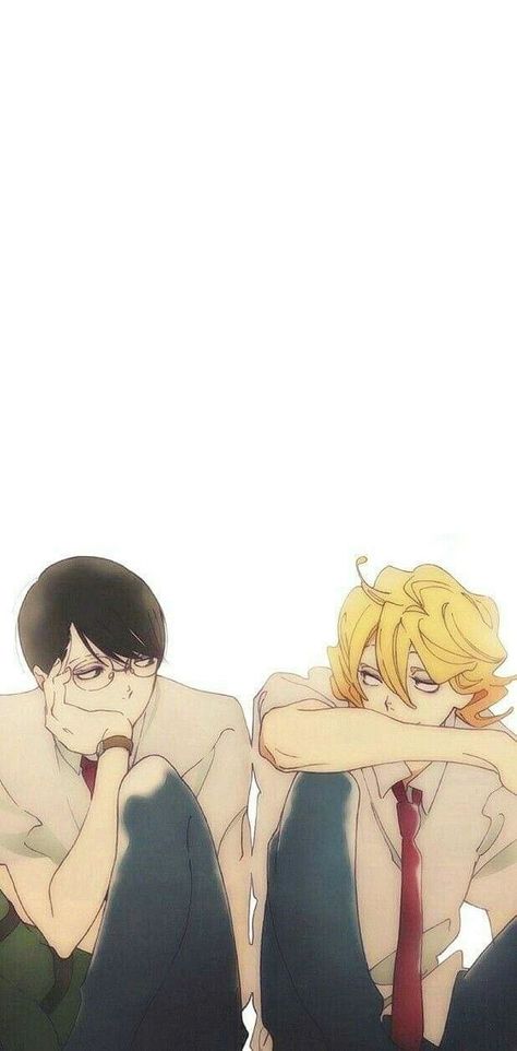 Dou Kyu Sei Wallpaper, Trio Wallpaper Matching Heart, Classmates Anime Wallpaper, Doukyuseii Wallpaper, Classmates Wallpaper, Dou Kyu Sei, Doukyuusei Fanart, Classmates Anime, Doukyuusei Matching Icons