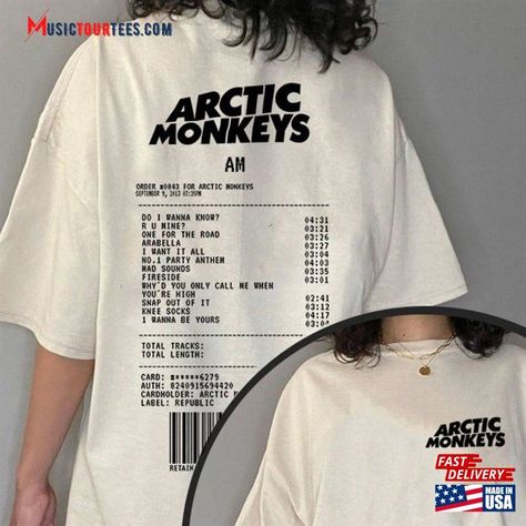 Arctic Music Lyrics T-Shirt Monkeys 2023 North America Tour Dates Sweatshirt Concert Tee Unisex Check more at https://musictourtees.com/product/arctic-music-lyrics-t-shirt-monkeys-2023-north-america-tour-dates-sweatshirt-concert-tee-unisex/ Basic Tshirts, Snap Out Of It, Tour Merch, Dance Shirts, Club Shirts, Concert Tees, Concert Tshirts, Tour Dates, Tour Shirt