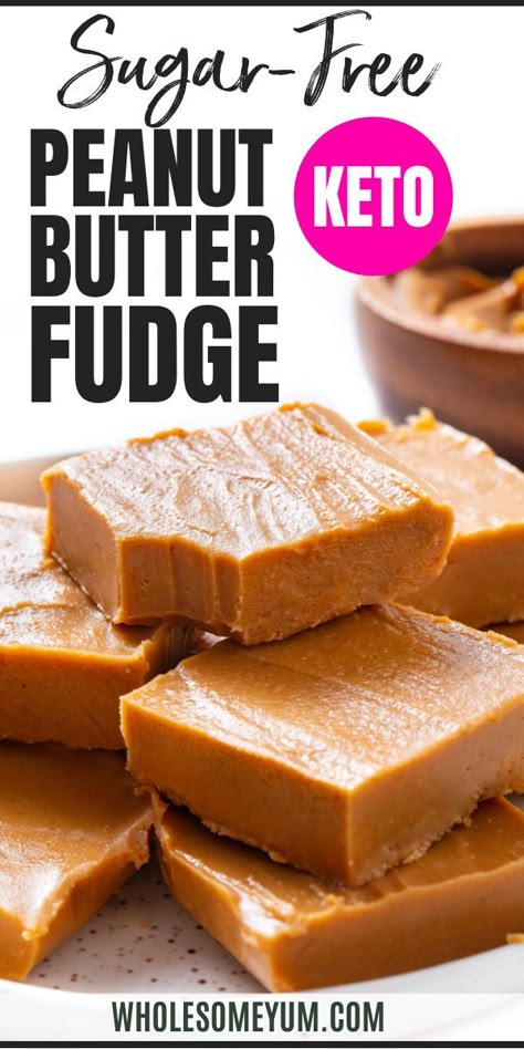 Keto Peanut Butter Fudge Easy, Chirothin Diet, Keto Peanut Butter Recipes, Low Carb Peanut Butter Fudge, Bariatric Sweets, Keto Peanut Butter Fudge, Peanut Butter Keto, Butter Fudge Recipe, Peanut Butter Fudge Recipe