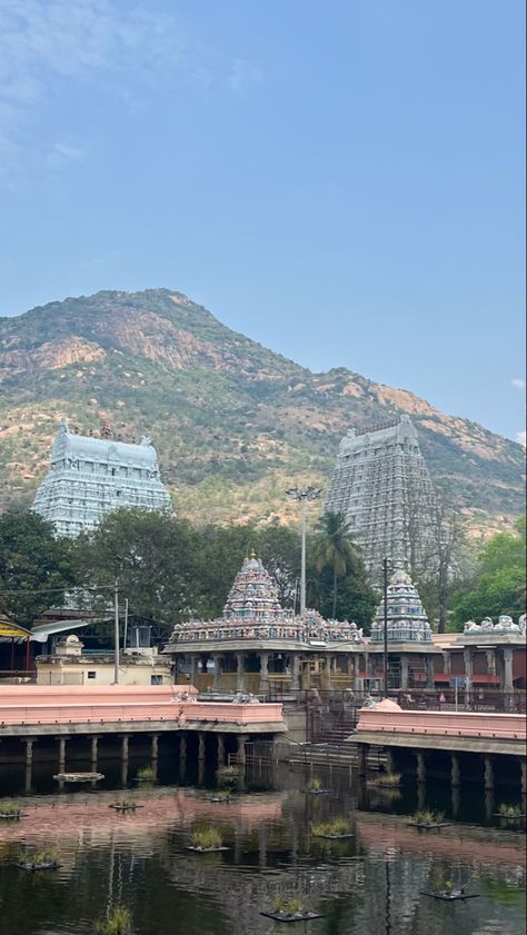 Thiruvannamalai Temple Hd, Thiruvanamalai Temple, Thiruvannamalai Shiva, Tamilnadu Aesthetic, Thiruvannamalai Temple, Tamilnadu Village, Shiva Mantra, Lord Shiva Mantra, Best Pov