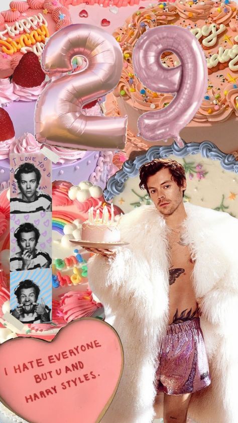 #harrystyles #birthday Harry Styles Happy Birthday Meme, Birthday Outfit, Birthday Party Decorations, Harry Styles, Birthday Party Themes, Party Decorations, Birthday Party, Birthday