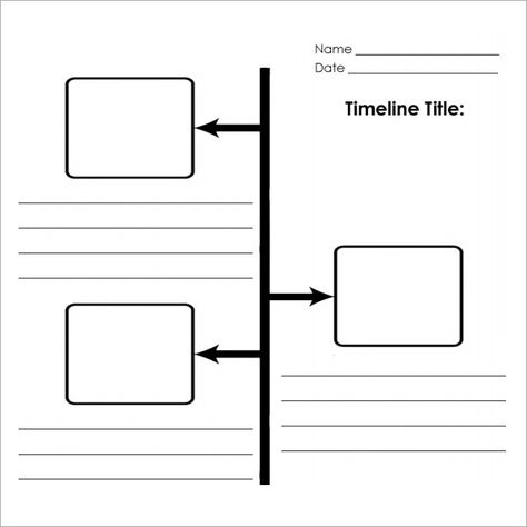 blank timeline template for students Kids Timeline, History Timeline Template, Free Graphic Organizers, Event Planning Timeline, Business Thoughts, Family Tree Worksheet, Project Timeline Template, Project Timeline, Graphic Organizer Template