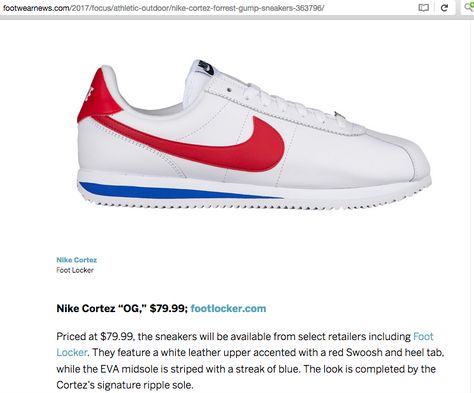 Forest Gump Shoes, Forrest Gump Shoes, Forest Gump, Forrest Gump, Nike Cortez, Nike Cortez Sneaker, Nike Shoes, Sneakers Nike, Forest