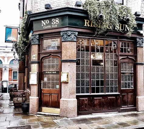 Old English Storefronts, Victorian Store Fronts, Victorian Cafe Exterior, Vintage Cafe Exterior, Victorian Cafe, Library Exterior, Architecture Photography Buildings, Cafe Exterior, Watercolor House Painting