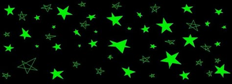 Stars Green Aesthetic Banner Twitter, Lime Green Wallpaper, Wallpaper 2016, Star Clipart, Black Banner, Star Banner, Twitter Banner, Dark Pictures, Twitter Headers