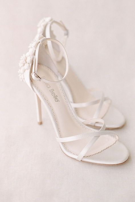 15 Beach Wedding Shoes Perfect For A Seaside Ceremony ❤ beach wedding shoes with heels sandals bella ❤ #weddingdresses #beachweddingshoes #weddingshoes Shoes With Heels, Boho Wedding Shoes, Wedding On The Beach, Beach Wedding Shoes, Heels Aesthetic, Wedding Dress Guide, Maid Of Honour Dresses, White Wedding Shoes, Tropical Green